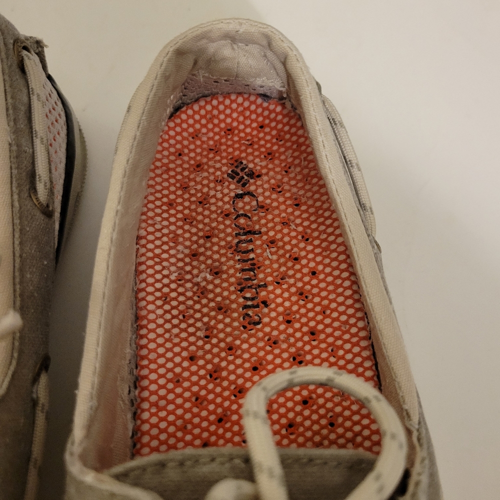Columbia Vulc N Vent Canvas Boat Shoes 10 - Picture 2 of 8